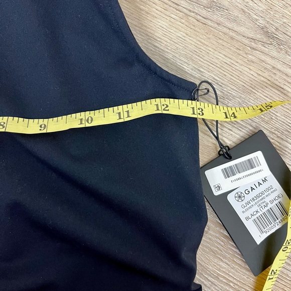 Gaiam X Jessica Biel NWT Bleeker Open-Back D-Ring Bodysuit - Size S - Picture 8 of 9